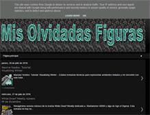 Tablet Screenshot of misolvidadasfiguras.es